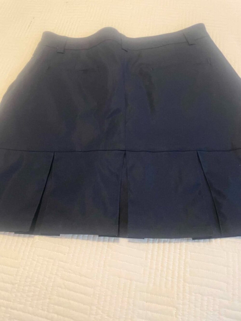 Land's End- Navy Pleated Bottom Skort-Golf, Tennis, Pickleball Navy